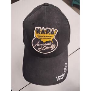 Vintage NAPA Auto Hat 1939-1944 Great Condition Lightly Used Strap Adjust